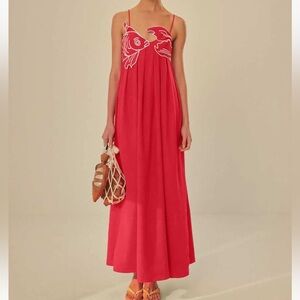 TikTok Red Fish Dress